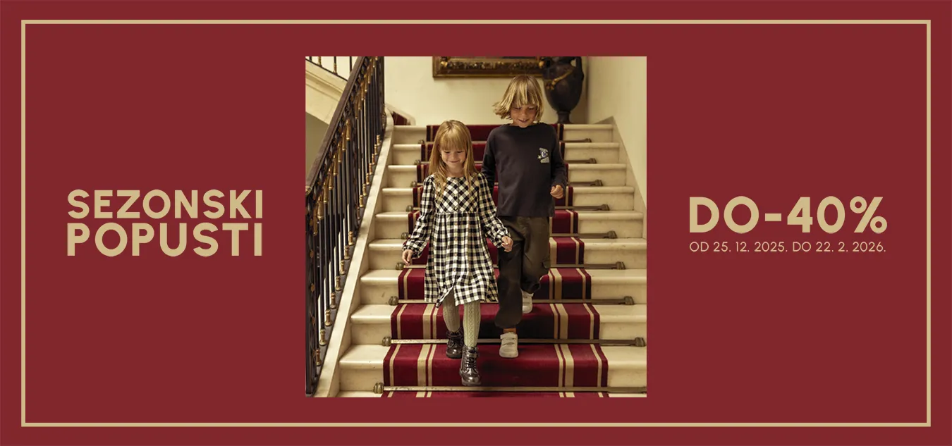 SEZONSKO SNIŽENJE Jesen/Zima | Bebakids – do 40% popusta