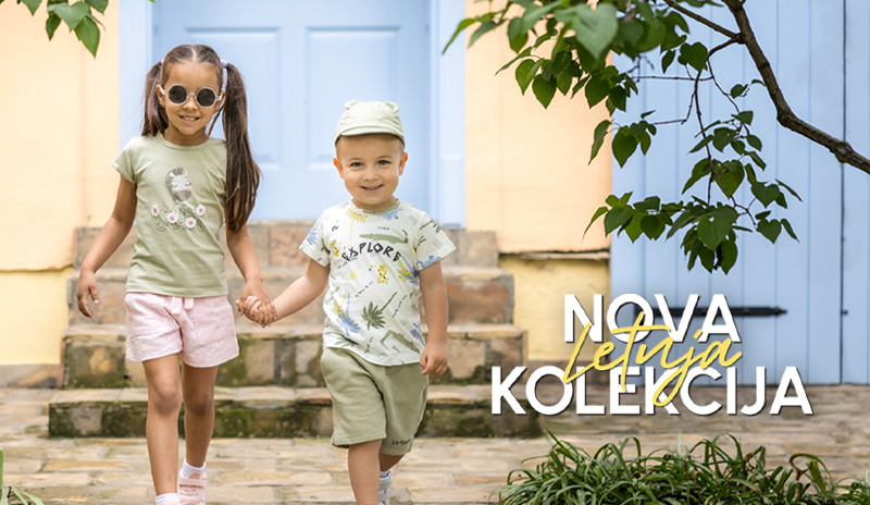 NOVA LJETNJA KOLEKCIJA ODEĆE ZA DECU