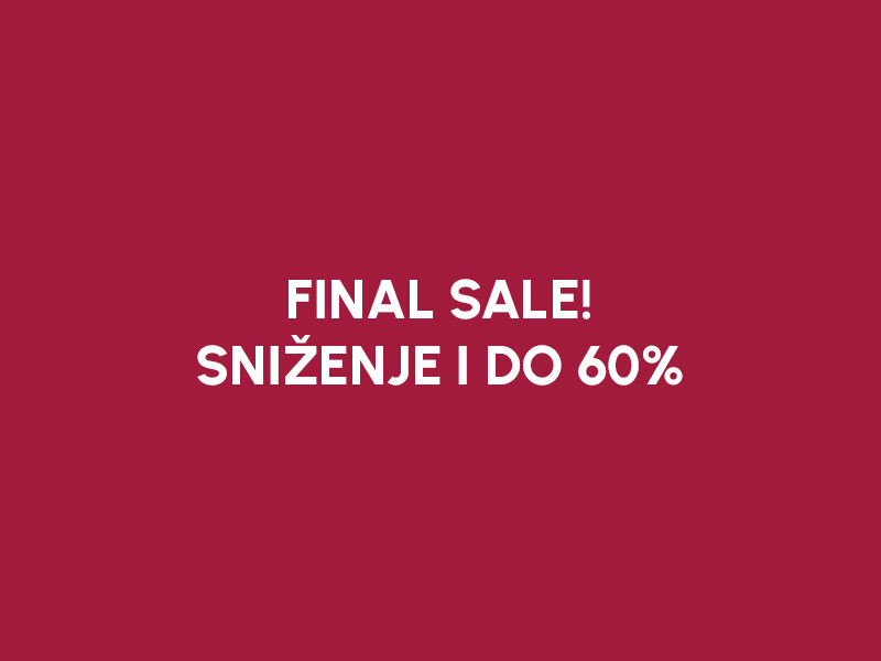 VELIKO FINALE: SNIŽENJA I DO 60%