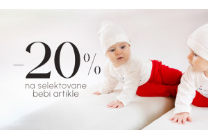 20 I 30% NA ODABRANE PROIZVODE ZA BEBE I DJECU