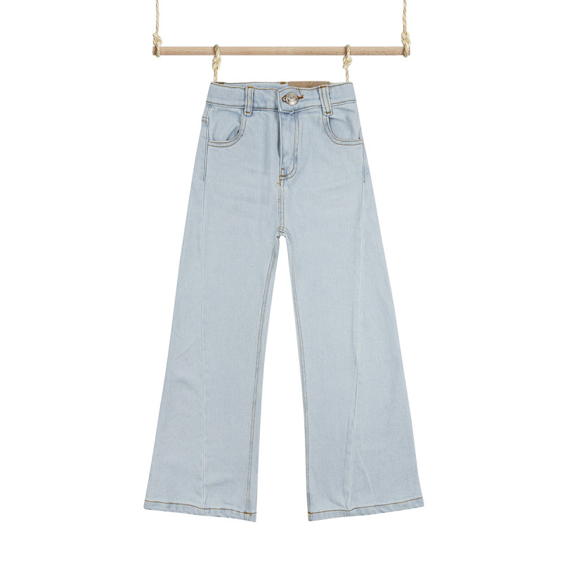 TEKSAS PANTALONE ZA DJEVOJČICE GREY2