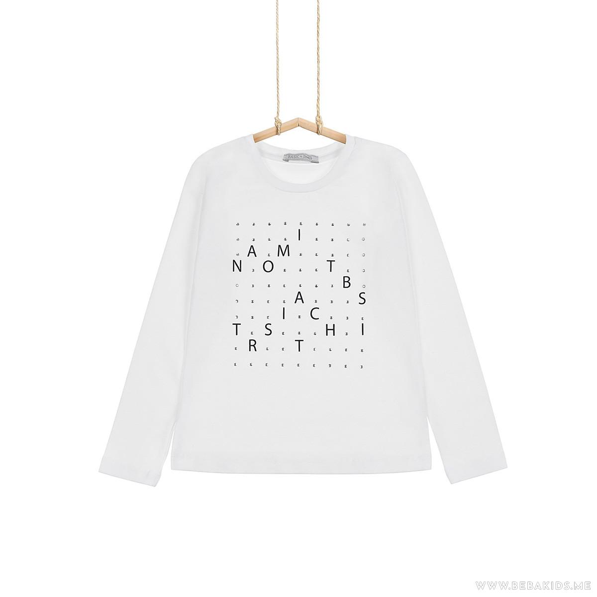 MAJICA ZA DEVOJČICE BASIC